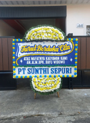 Papan Bunga Duka di Lubuak Tarok